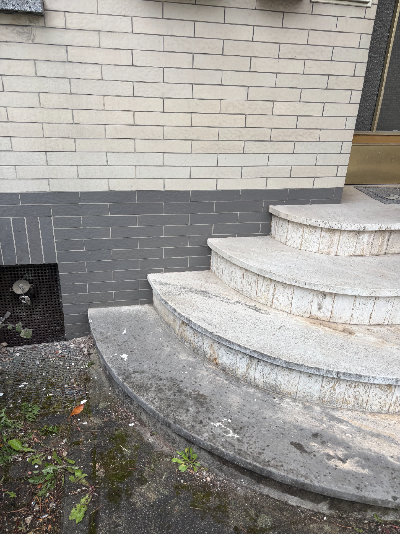 Treppe vorher